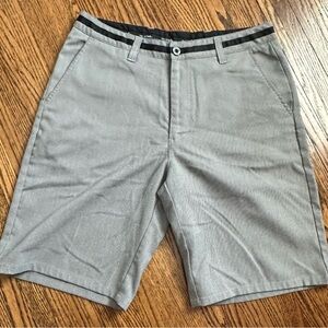 Travis Mathew Light Gray Flat Front Shorts